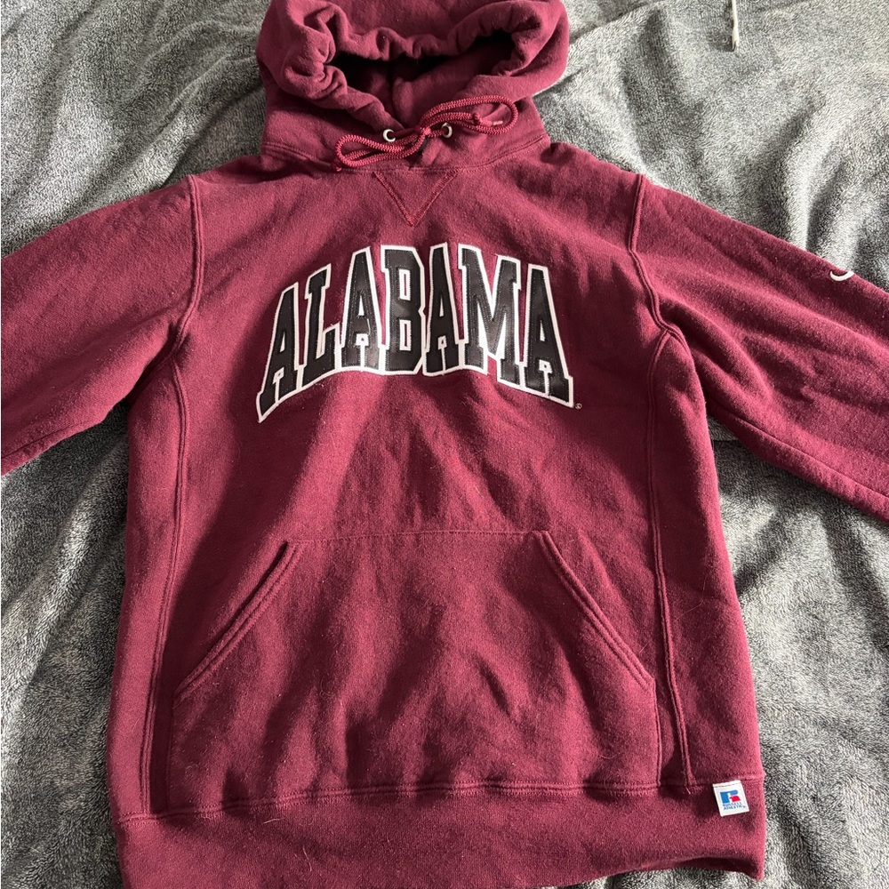Russell Athletic Burgundy Hoodie